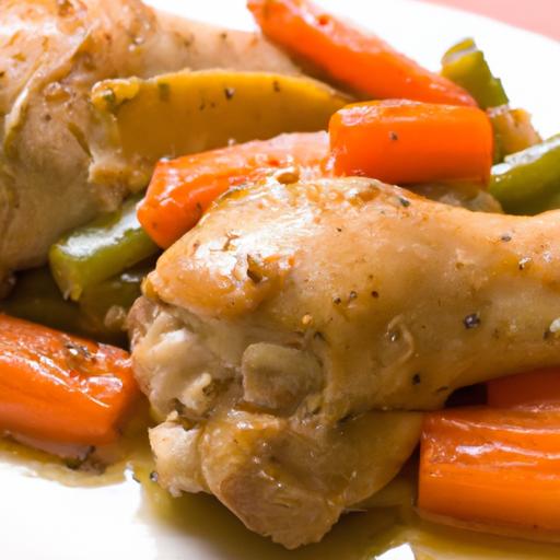Sweet & Savory Honey Garlic Chicken Thighs with Carrots Delight
