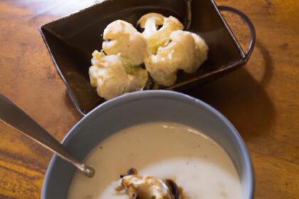 Velvety Vegan Cauliflower Soup: Creamy, Roasted Bliss