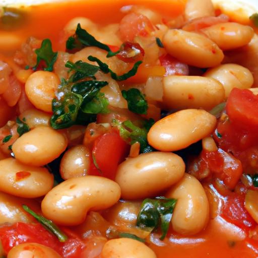 Hearty Garlicky Tomato & White Bean Stew Recipe Revealed