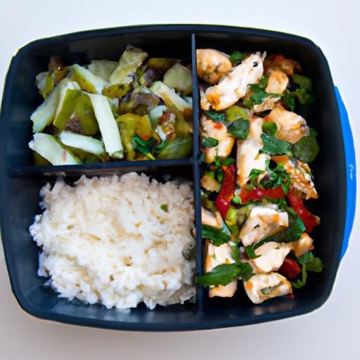 Batch-Cooked Chicken Fajita Rice Boxes: Meal Prep Made Easy
