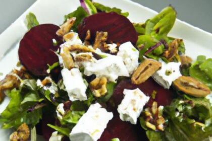 Beet Salad Bliss: Feta & Walnuts in Every Bite