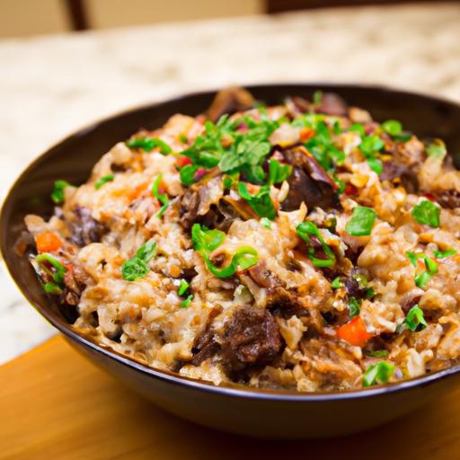 One-Skillet beef and ‌Rice: Easy, Flavorful Weeknight Meal