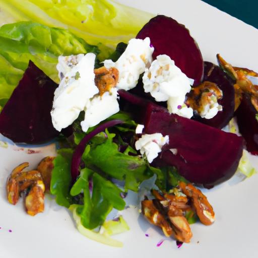 Beet Salad Bliss: Feta & Walnuts in Every Bite