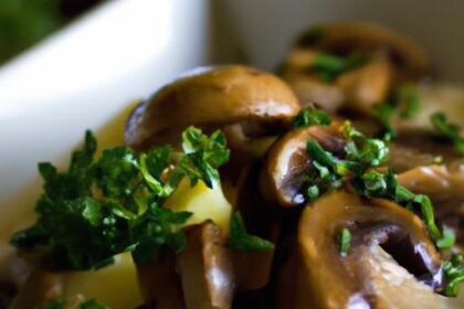 Savor the Comfort: Creamy Polenta with Earthy Mushrooms