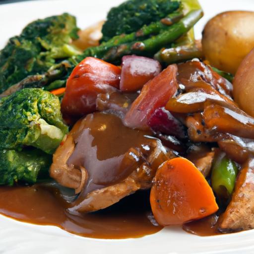 Braised Chicken with Veggies & Gravy: A Flavorful Classic
