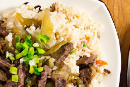 One-Skillet Beef and Rice: Easy, Flavorful Weeknight Meal