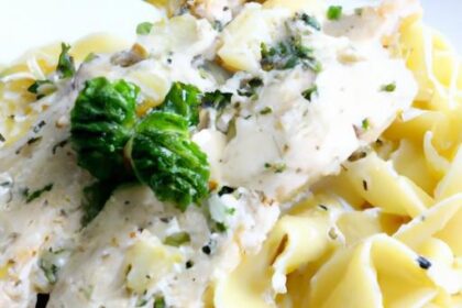 Zesty Creamy Lemon Chicken Pasta: A Flavorful Twist