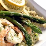 Zesty Garlicky Lemon Shrimp and Asparagus Delight