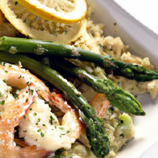 Zesty Garlicky Lemon Shrimp and Asparagus Delight
