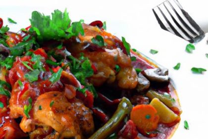 One-Pan Chicken Cacciatore: Wine-Free Flavor Explosion