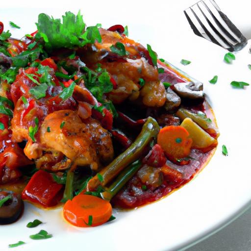 One-Pan Chicken Cacciatore: Wine-Free Flavor Explosion