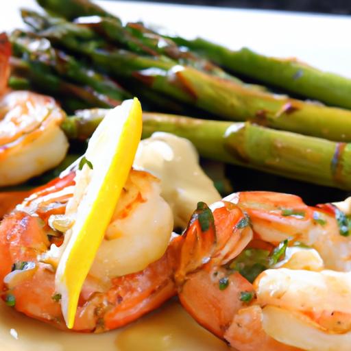 Zesty Garlicky Lemon Shrimp and Asparagus Delight