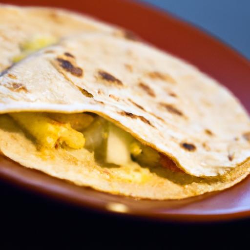 sunny Side Up meets Crisp: The Ultimate Fried Egg Quesadilla
