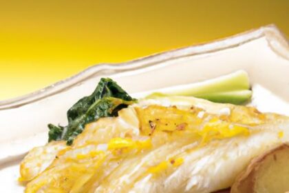 Zesty Pan-Seared Cod with Lemon: A Flavorful Delight