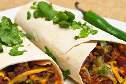 Speedy Beef & Bean Burritos: Tasty Meals in Minutes