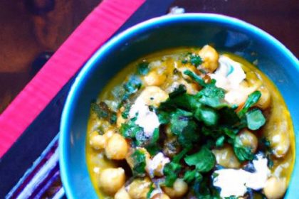 Creamy Coconut Milk Curry with Chickpeas: A Flavorful Delight