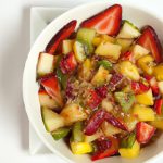 Zesty Fruit Salsa Meets Cinnamon Chips: A Sweet Twist!