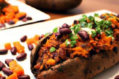 Soulful Chipotle Black Bean Stuffed Sweet Potatoes Recipe