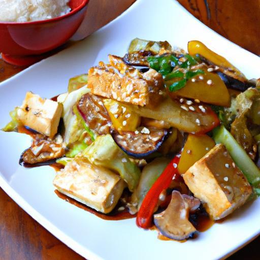 Sesame Ginger Tofu Stir-Fry: A Flavorful Cabbage Delight