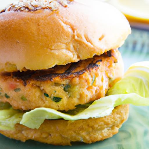 Savory Salmon Burgers: A Tasty Twist on Classic Bites