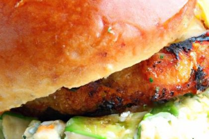 Zesty Cilantro Lime Turkey Burgers with Creamy Avocado Mash