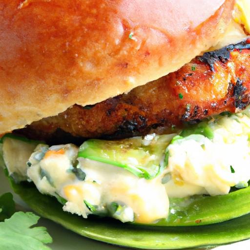 Zesty Cilantro Lime Turkey Burgers with Creamy Avocado Mash