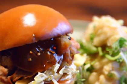 Savor Miso-Caramel Braised Jackfruit Bao: A Pork-Free Delight