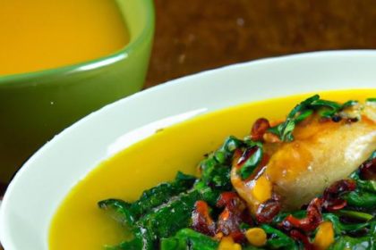 Hearty Chicken & Red Lentil Dahl with Nutritious Spinach