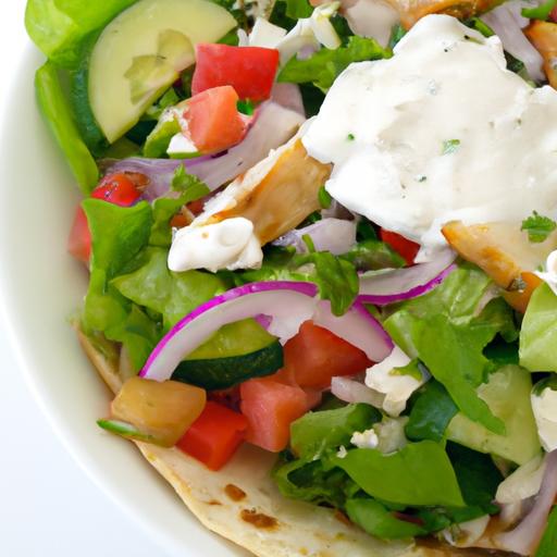 Healthy Greek Yogurt ‍Chicken‍ Salad: ⁢Perfect Pita stuffing!