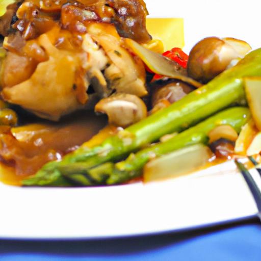 Savor the Comfort: Braised Chicken with Veggies & Gravy