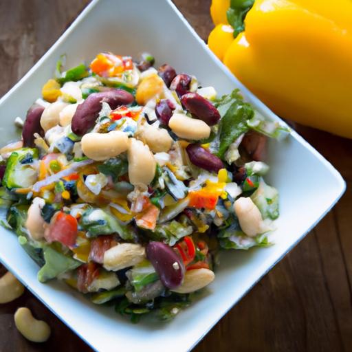 Triple Bean⁤ Delight: A Colorful, Crunchy Salad Surprise