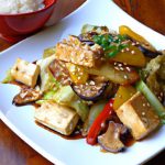 Sesame Ginger Tofu Stir-Fry: A Flavorful Cabbage Delight
