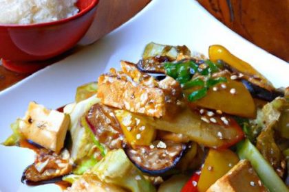 Sesame Ginger Tofu Stir-Fry: A Flavorful Cabbage Delight
