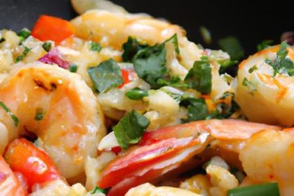 Skillet Shrimp and Orzo: Quick, Flavorful One-Pan Delight