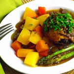 Savor the Comfort: Braised Chicken with Veggies & Gravy