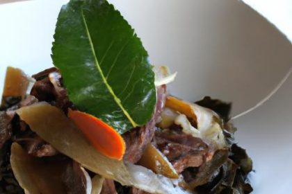 Tender Coconut Milk Braised Beef Infused with Star Anise