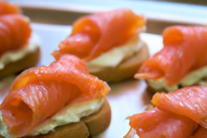Elegant Bites: Smoked Salmon and Cream Cheese Delights