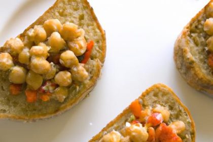 Chickpea Salad Melts: Open-Faced Flavor Packed Bites